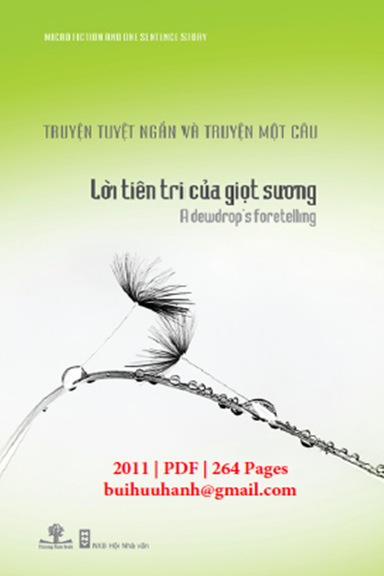 Lời Tiên Tri Của Giọt Sương (NXB Hội Nhà Văn 2011) - Nhật Chiêu, 264 Trang