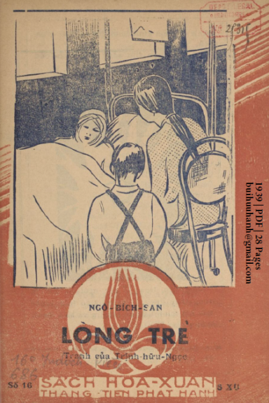 Lòng Trẻ (NXB Thẳng Tiến 1939) - Ngô Bích San, 28 Trang