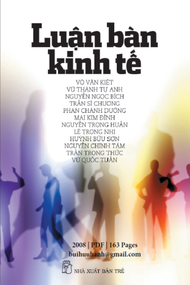 Luận Bàn Kinh Tế (NXB Trẻ 2008) - Võ Văn Kiệt, 163 Trang