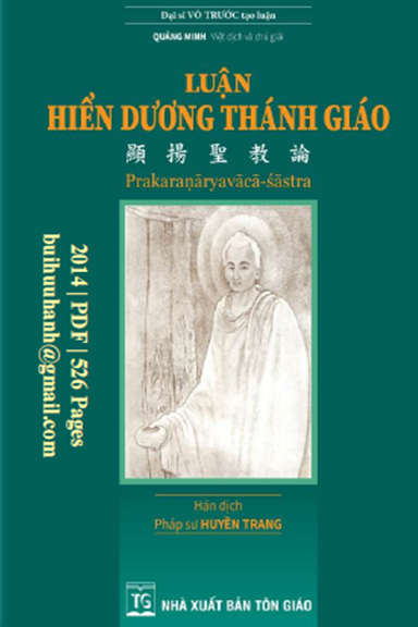 Luận Hiển Dương Thánh Giáo Tập 2 (NXB Tôn Giáo 2014) - Huyền Trang, 526 Trang