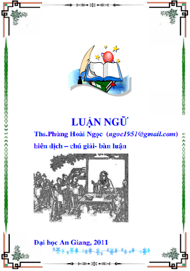 Luận Ngữ (NXB Đại Học An Giang 2011) - Khổng Tử, 223 Trang