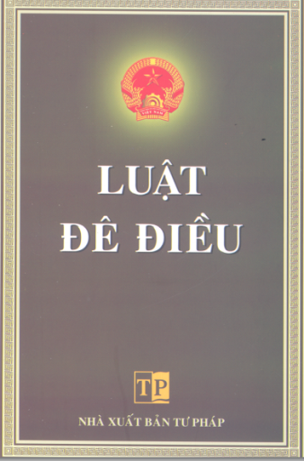 Luật Đê Điều (NXB Tư Pháp 2007) - Nhiều Tác Giả, 54 Trang