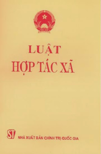 Luật Hợp Tác Xã (NXB Chính Trị 1996) - Nguyễn Vũ Thanh Hảo, 56 Trang