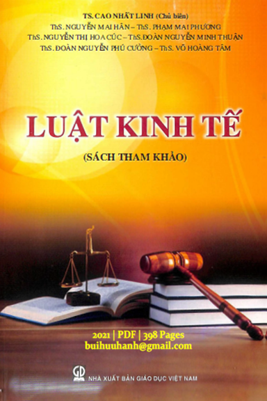 Luật Kinh Tế (NXB Giáo Dục 2021) - Cao Nhất Linh, 400 Trang