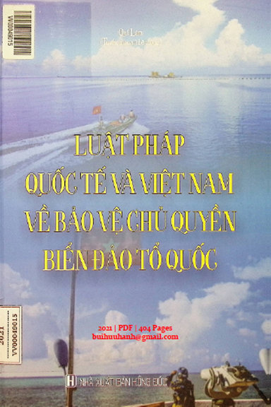 Luật Pháp Quốc Tế Và Việt Nam Về Bảo Vệ Chủ Quyền Biển Đảo Tổ Quốc (NXB Hồng Đức 2021) - Quí Lâm