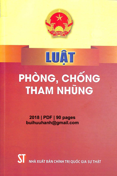 Luật Phòng, Chống Tham Nhũng (NXB Chính Trị 2018) - Nhiều Tác Giả, 90 Trang