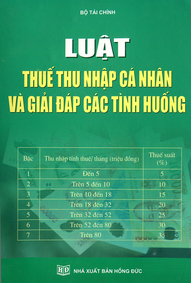 Luật Thuế Thu Nhập Cá Nhân Và Giải Đáp Các Tình Huống (NXB Hồng Đức 2008) - Bộ Tài Chính, 122 Trang