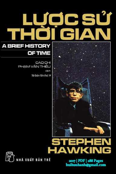 Lược Sử Thời Gian (NXB Trẻ 2017) - Stephen Hawking, 288 Trang