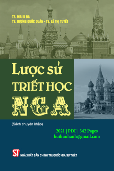 Lược Sử Triết Học Nga (NXB Chính Trị 2021) - Mai K Đa, 342 Trang