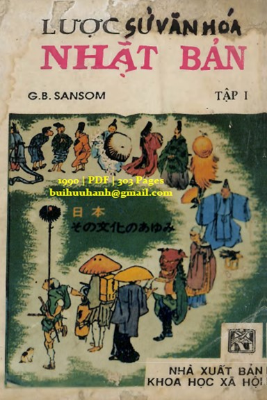 Lược Sử Văn Hóa Nhật Bản Tập 1 (NXB Khoa Học Xã Hội 1990) - George Sansom, 303 Trang
