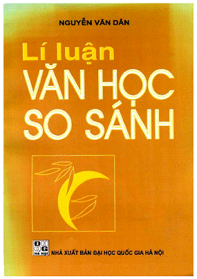 Lý Luận Văn Học So Sánh (NXB Đại Học Quốc Gia 2000) - Nguyễn Văn Dân, 204 Trang