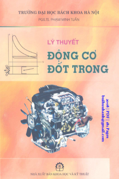 Lý Thuyết Động Cơ Đốt Trong (NXB Khoa Học Kỹ Thuật 2008) - Phạm Minh Tuấn, 181 Trang