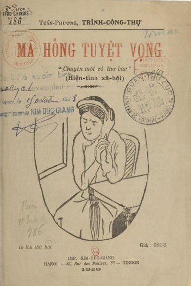 Má Hồng Tuyệt Vọng (NXB Kim Đức Giang 1928) - Trình Công Thự, 20 Trang