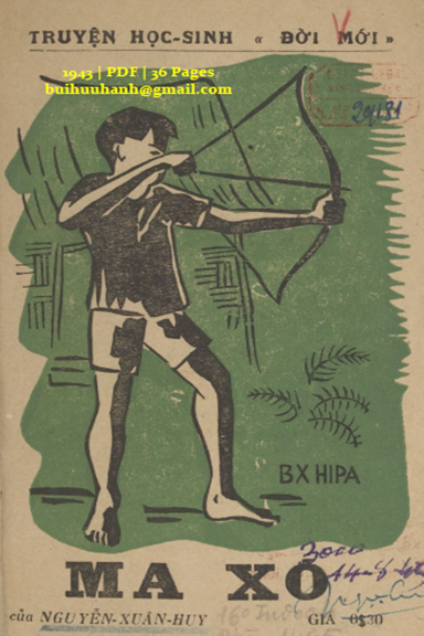 Ma Xó (NXB Đời Mới 1943) - Nguyễn Xuân Huy, 36 Trang