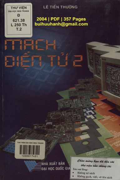Mạch Điện Tử Tập 2 (NXB Đại Học Quốc Gia 2004) - Lê Tiến Thường, 357 Trang