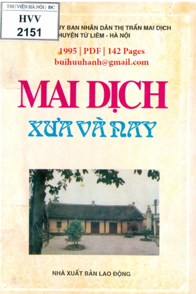 Mai Dịch Xưa Và Nay (NXB Lao Động 1995) - Đỗ Thỉnh, 142 Trang