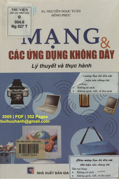 Mạng Và Các Ứng Dụng Không Dây (NXB Giao Thông Vận Tải 2005) - Nguyễn Ngọc Tuấn, 352 Trang