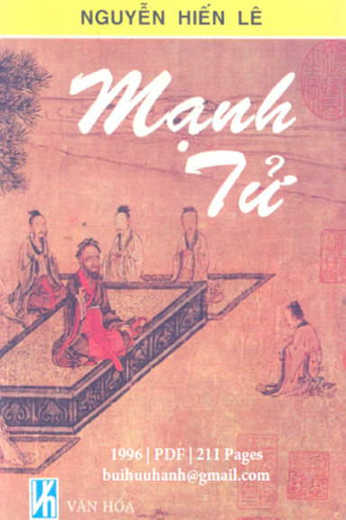 Mạnh Tử (NXB Văn Hóa 1996) - Nguyễn Hiến Lê, 211 Trang