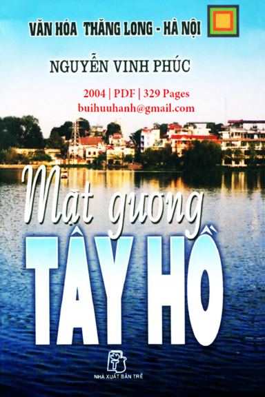 Mặt Gương Tây Hồ (NXB Trẻ 2004) - Nguyễn Vinh Phúc, 329 Trang