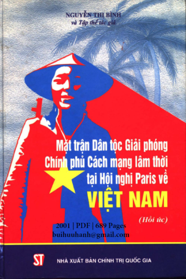 Mặt Trận Dân Tộc Giải Phóng Chính Phủ Cách Mạng Lâm Thời Tại Hội Nghị Paris Về Việt Nam