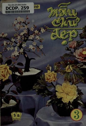 Mẫu Chữ Đẹp Tập 3 (NXB Sông Bé 1990) - Hoàng Văn Cang, 54 Trang