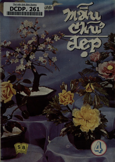 Mẫu Chữ Đẹp Tập 4 (NXB Sông Bé 1990) - Hoàng Văn Cang, 81 Trang