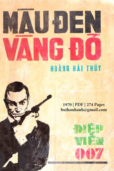 Máu Đen Vàng Đỏ (NXB Ngựa Hồng 1970) - Ian Fleming, 274 Trang