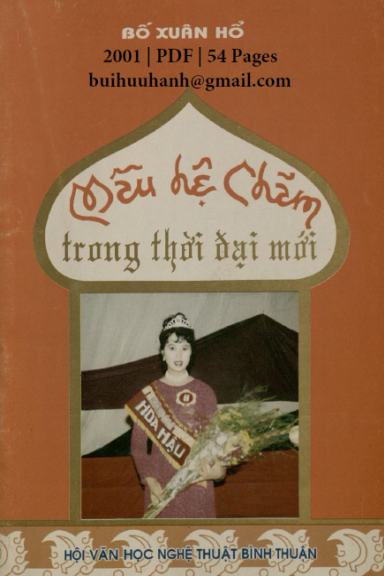 Mẫu Hệ Chăm Trong Thời Đại Mới (NXB Bình Thuận 2001) - Bố Xuân Hổ, 54 Trang