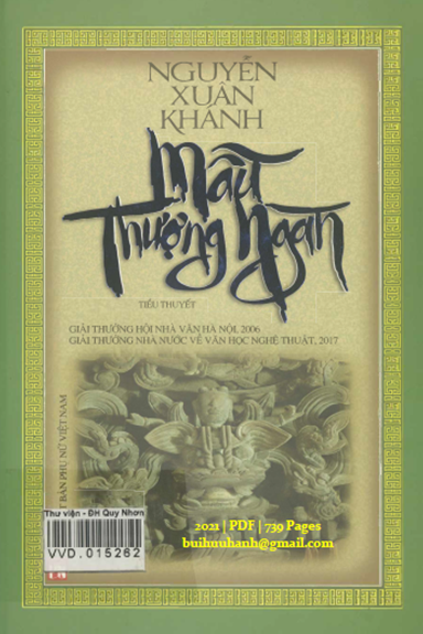 Mẫu Thượng Ngàn (NXB Phụ Nữ 2021) - Nguyễn Xuân Khánh, 739 Trang