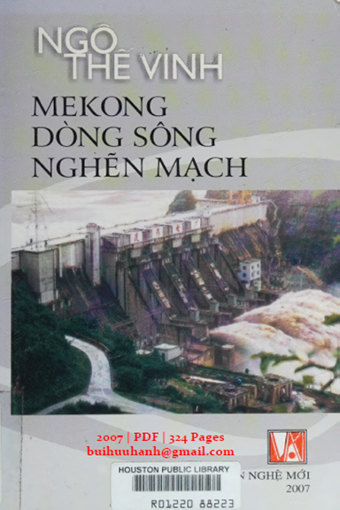 Mekong Dòng Sông Nghẽn Mạch (NXB Văn Mới 2007) - Ngô Thế Vinh, 324 Trang