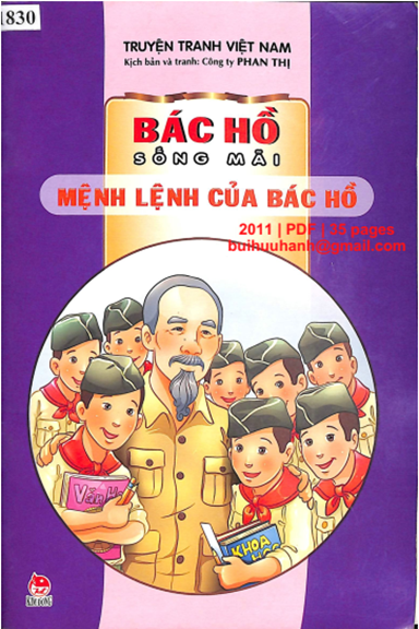 Mệnh Lệnh Của Bác Hồ (NXB Kim Đồng 2011) - Nhiều Tác Giả, 35 Trang