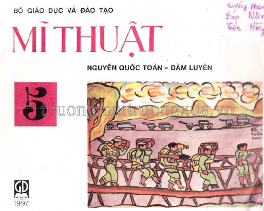Mĩ Thuật 5 (NXB Giáo Dục 1997) - Nguyễn Quốc Toàn, 55 Trang