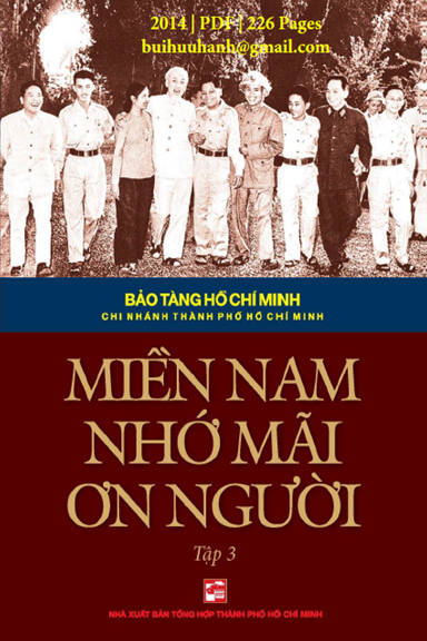 Miền Nam Nhớ Mãi Ơn Người Tập 3 (NXB Tổng Hợp 2014) - Nguyễn Thị Hoa Xinh, 226 Trang