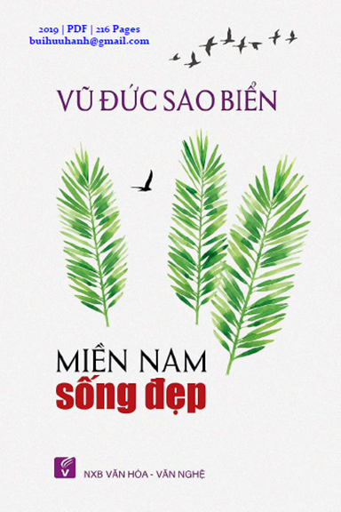 Miền Nam Sống Đẹp (NXB Văn Hóa Văn Nghệ 2019) - Vũ Đức Sao Biển, 216 Trang