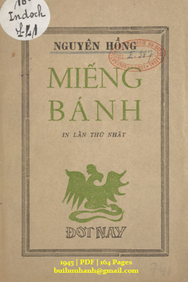 Miếng Bánh (NXB Đời Nay 1945) - Nguyên Hồng, 164 Trang