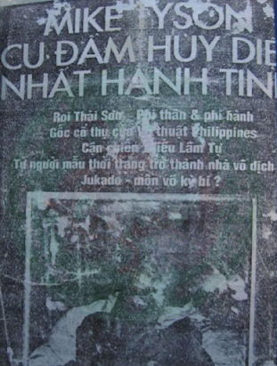 Mike Tyson Cú Đấm Hủy Nhất Hành Tinh (NXB Tổng Hợp 1998) - Phạm Hậu, 88 Trang
