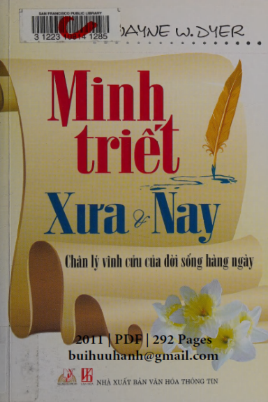 Minh Triết Xưa Và Nay (NXB Văn Hóa Thông Tin 2011) - Wayne W. Dyer, 292 Trang