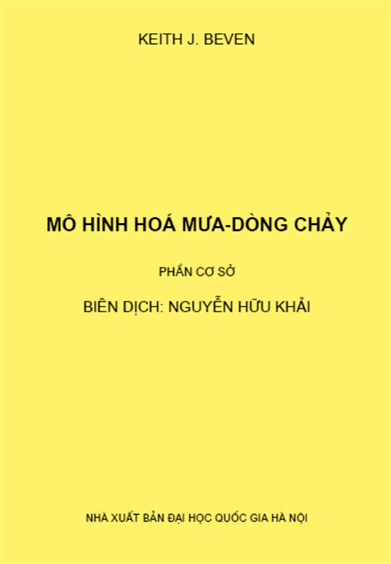 Mô Hình Hóa Mưa-Dòng Chảy (NXB Đại Học Quốc Gia 2001) - Keith J. Beven, 379 Trang