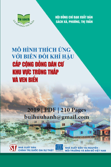 Mô Hình Thích Ứng Với Biến Đổi Khí Hậu (NXB Chính Trị 2019) - Huỳnh Thị Lan Hương, 210 Trang