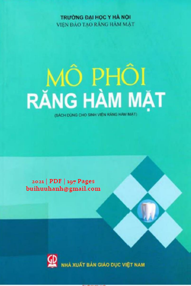 Mô Phôi Răng Hàm Mặt (NXB Giáo Dục 2021) - Hoàng Việt Hải, 197 Trang