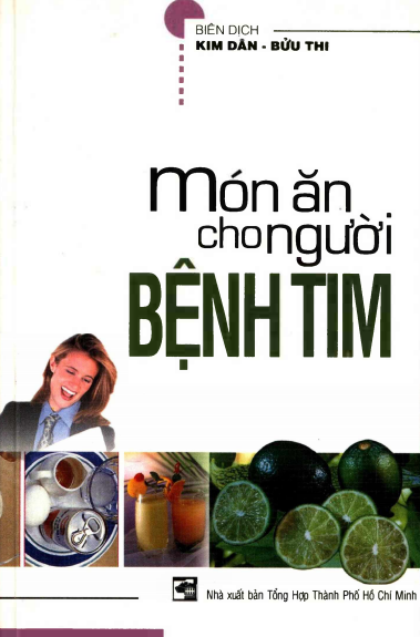 Món Ăn Cho Người Bệnh Tim (NXB Tổng Hợp 2004) - Kim Dân, 204 Trang