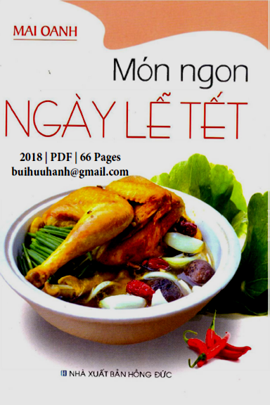 Món Ngon Ngày Lễ Tết (NXB Hồng Đức 2018) - Mai Oanh, 66 Trang