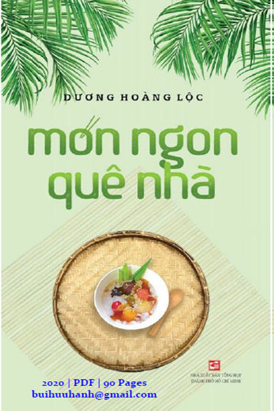 Món Ngon Quê Nhà (NXB Tổng Hợp 2020) - Dương Hoàng Lộc, 90 Trang