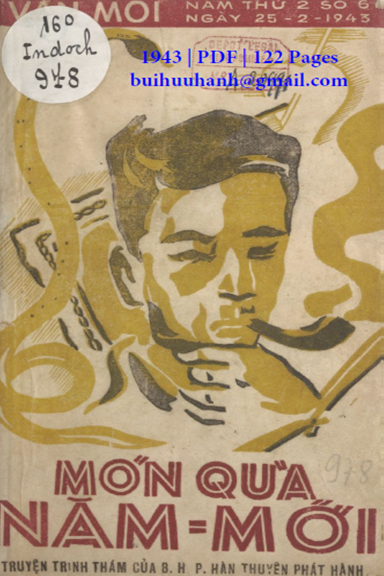 Món Quà Năm Mới (NXB Hàn Thuyên 1943) - Bùi Huy Phồn, 122 Trang