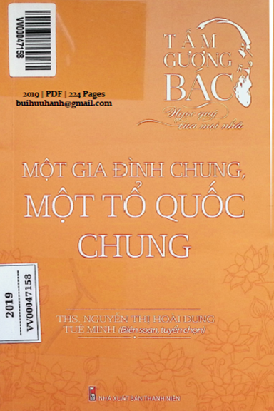Một Gia Đình Chung, Một Tổ Quốc Chung (NXB Thanh Niên 2019) - Nguyễn Thị Hoài Dung, 224 Trang