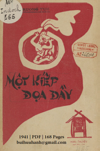 Một Kiếp Đọa Đầy (NXB Hà Thuyên 1941) - Trương Tửu, 168 Trang