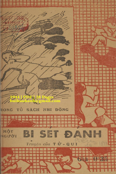 Một Người Bị Sét Đánh (NXB Á Châu 1944) - Tử Qui, 28 Trang