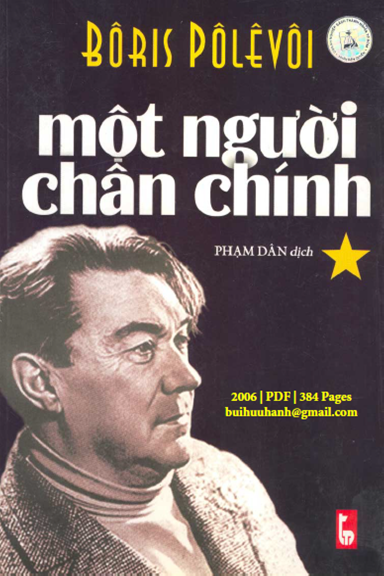 Một Người Chân Chính Tập 1 (NXB Thanh Niên 2006) - Boris Polevoy, 384 Trang