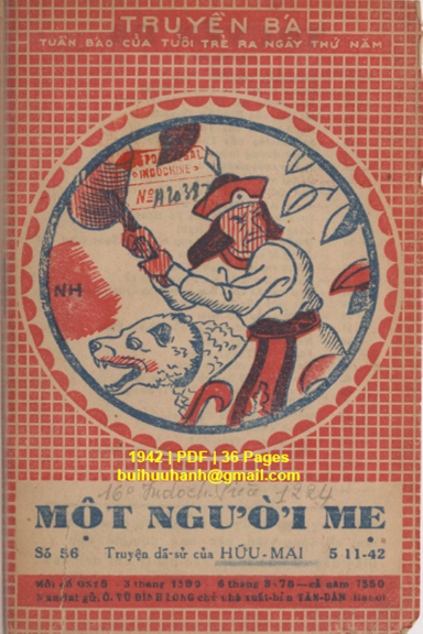 Một Người Mẹ (NXB Tân Dân 1942) - Hữu Mai, 36 Trang