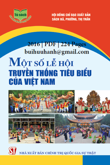 Một Số Lễ Hội Truyền Thống Tiêu Biểu Của Việt Nam (NXB Chính Trị 2016) - Hoàng Mạnh Thắng, 224 Trang